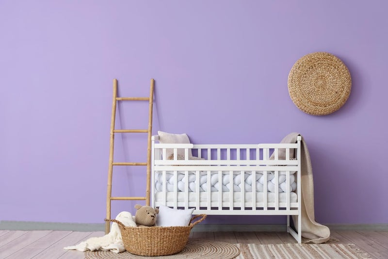 Micpolo 15.7""x394"" Purple Wallpaper Peel and Stick Wallpaper for Bedroom Renter Friendly Wall Paper Purple Contact Paper for Cabinet Solid Color Self-Adhesive Removable Wallpaper Matte Vinyl Roll - Image 5